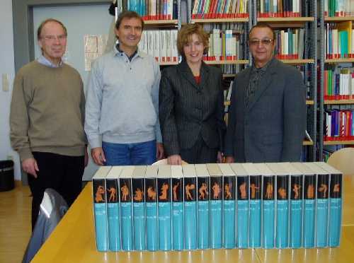 &Uuml;bergabe des Lexikons